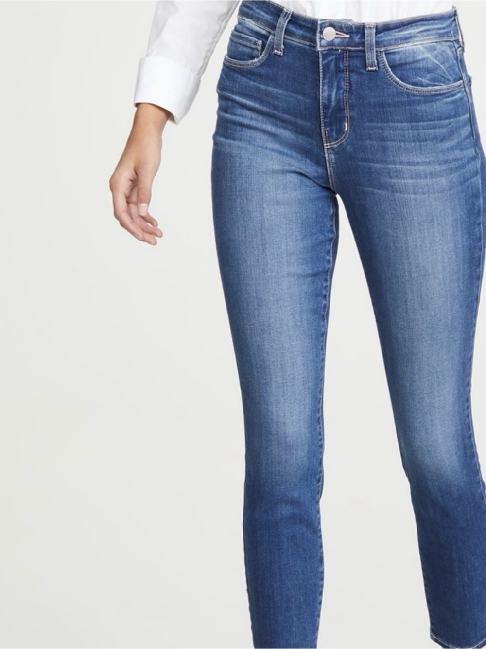 L’AGENCE Margot High Rise Skinny Jeans in Hacienda Size 26 - Picture 3 of 6